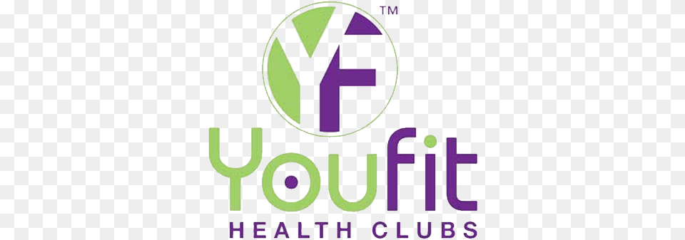 Youfit Health Clubs Vertical, Purple, Logo Png Image
