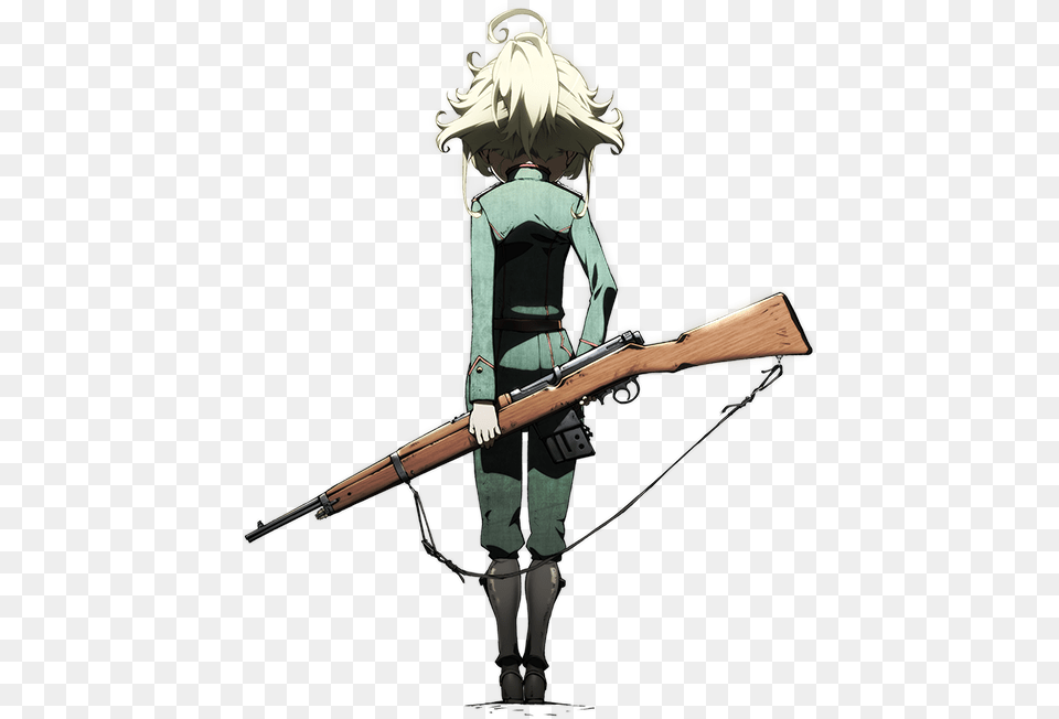 Youjo Senki Saga Of Tanya The Evil Tanja, Firearm, Gun, Rifle, Weapon Png Image