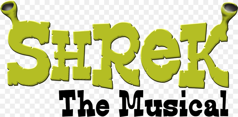 Young Actors Theatre Shrek The Musical Clipart, Green, Bulldozer, Machine, Text Free Transparent Png