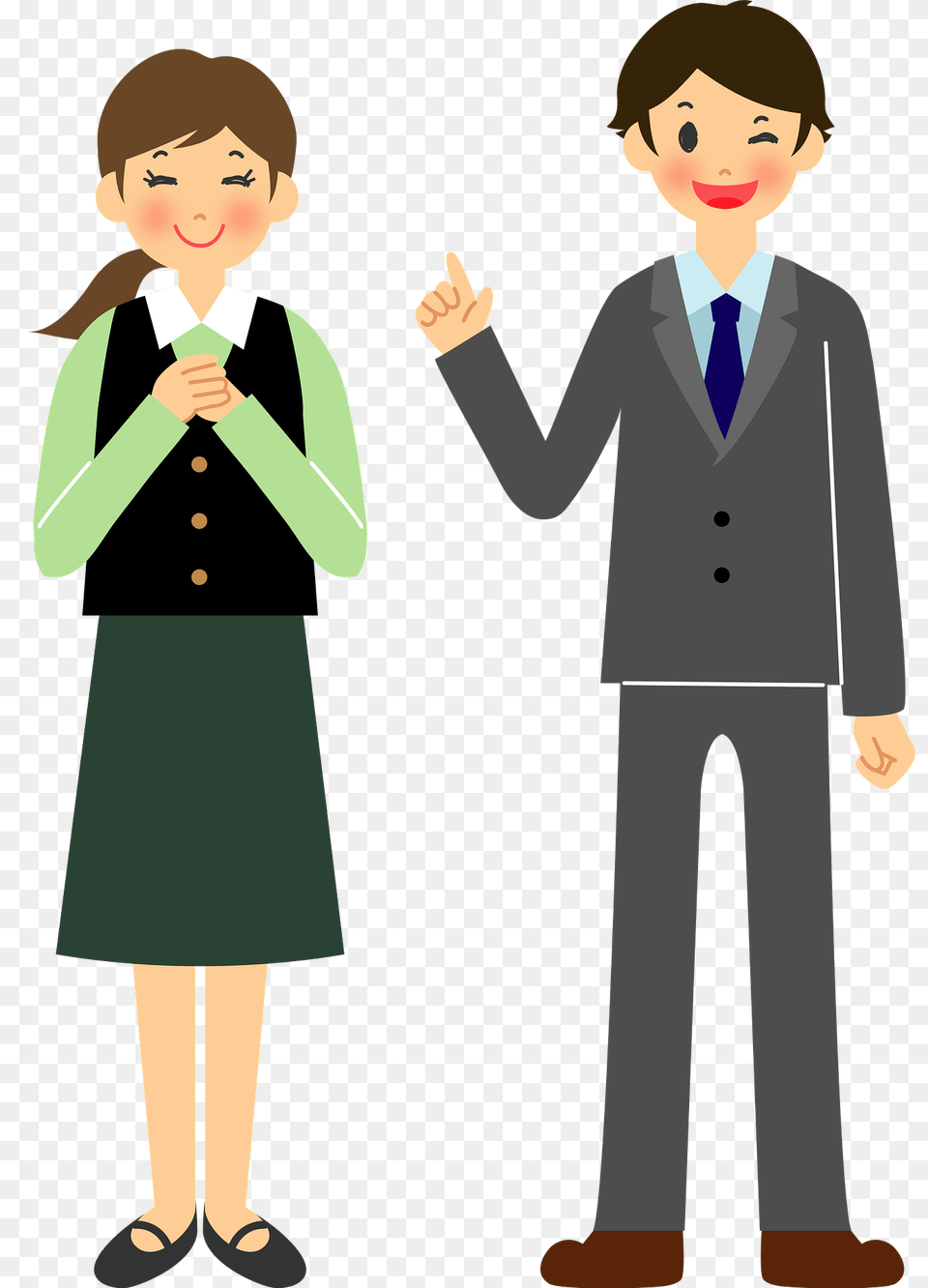 Young Business People Clipart, Suit, Clothing, Formal Wear, Person Free Png Download