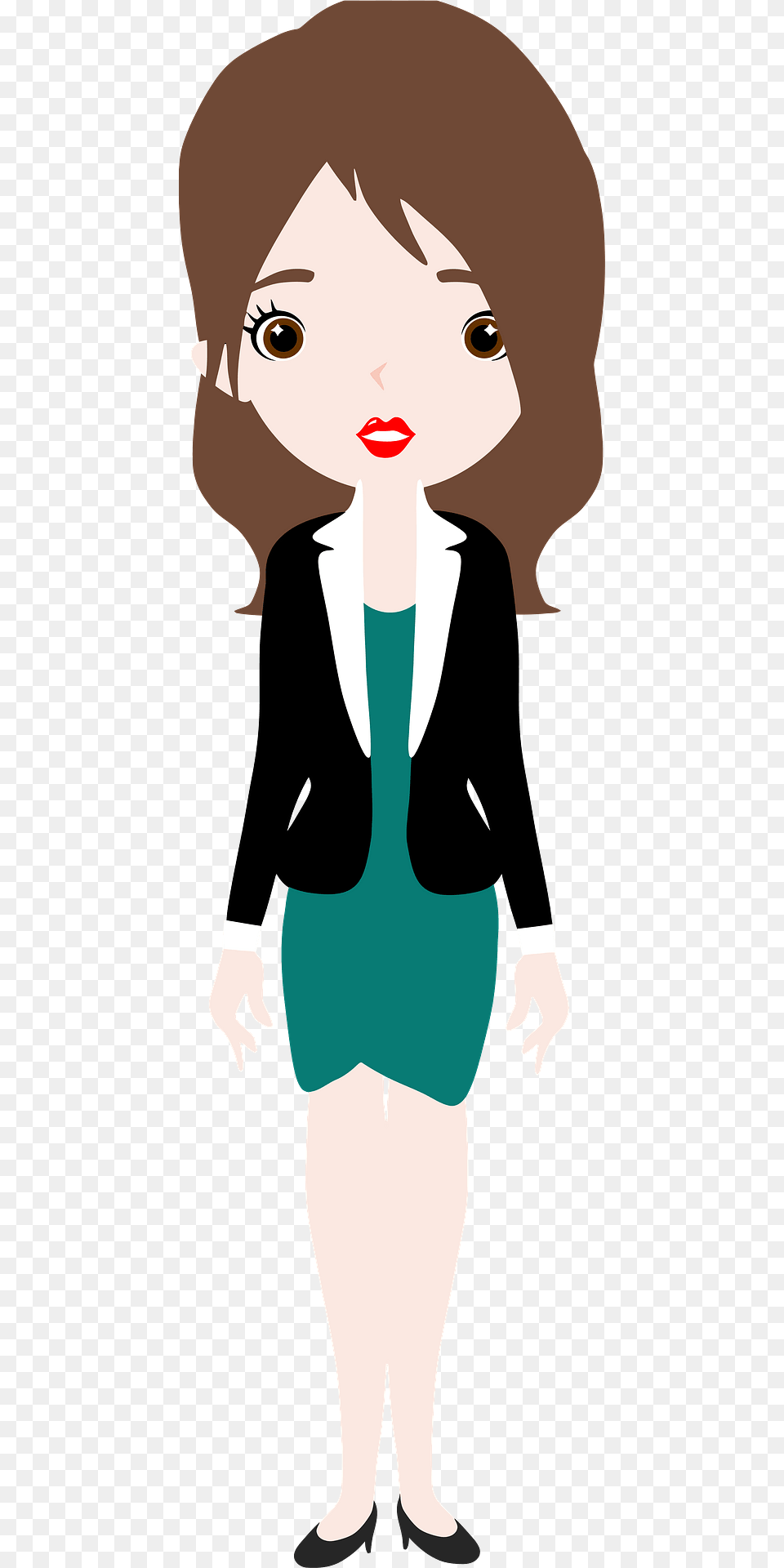 Young Businesswoman Clipart, Adult, Person, Woman, Female Png