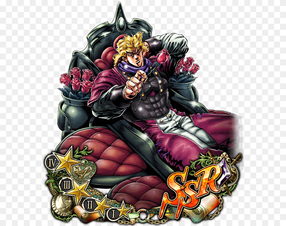 Young Dio Brando Pt1, Book, Comics, Publication, Person Free Png Download