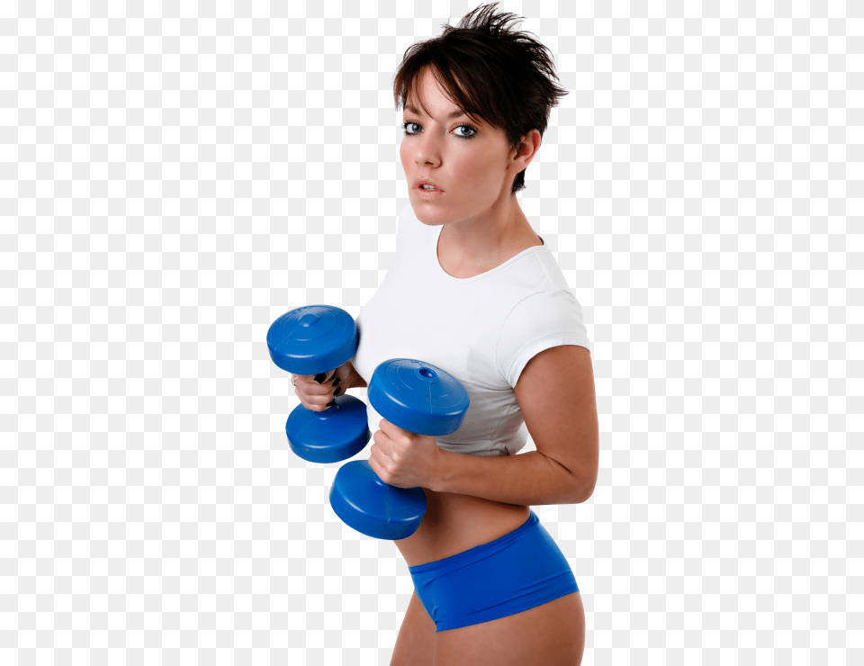 Young Fitness Woman Exercises With Dumbbell Image Woman Exercising, Adult, Body Part, Female, Finger Png