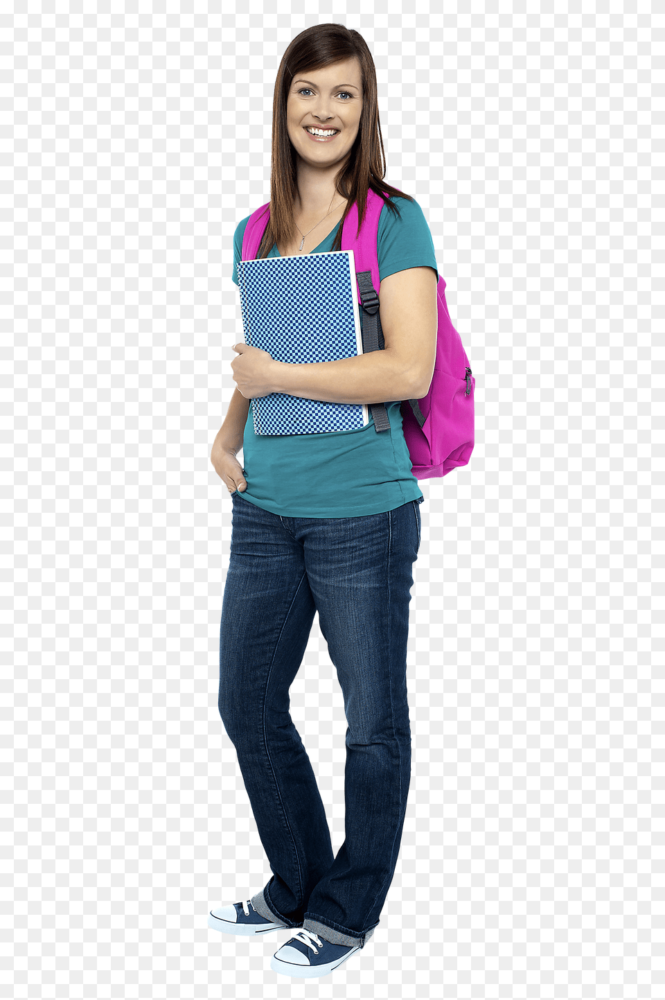 Young Girl Student Free Png Download