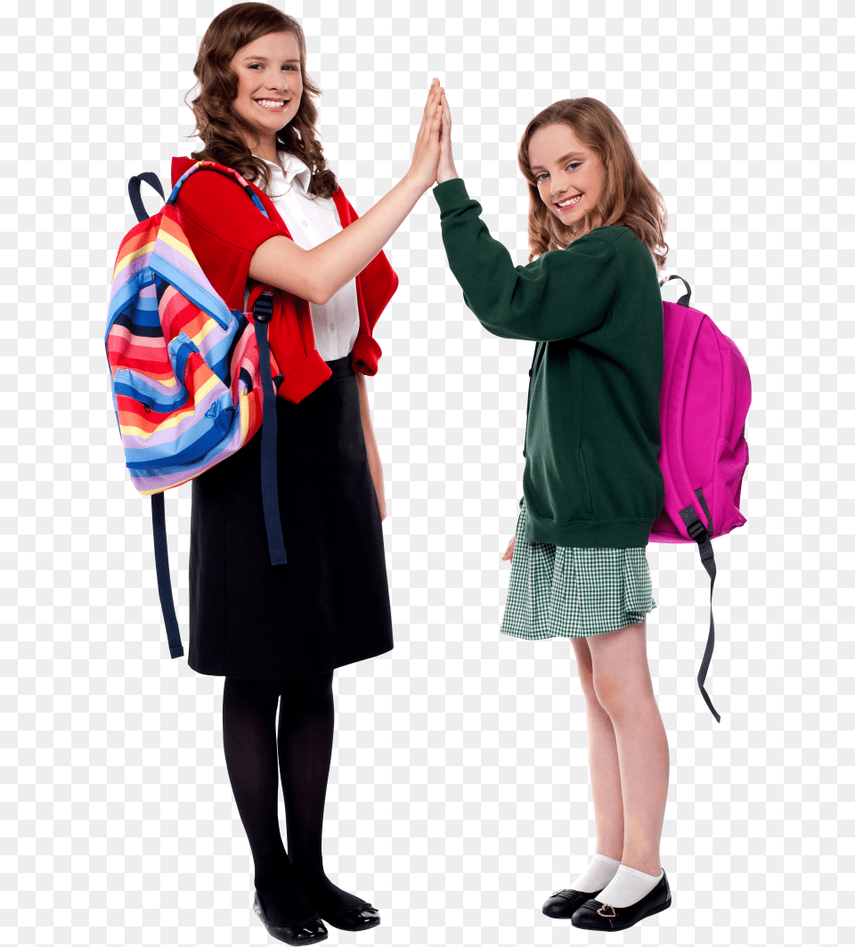Young Girl Student Image Student Pic Hd, Bag, Woman, Person, Female Free Png Download