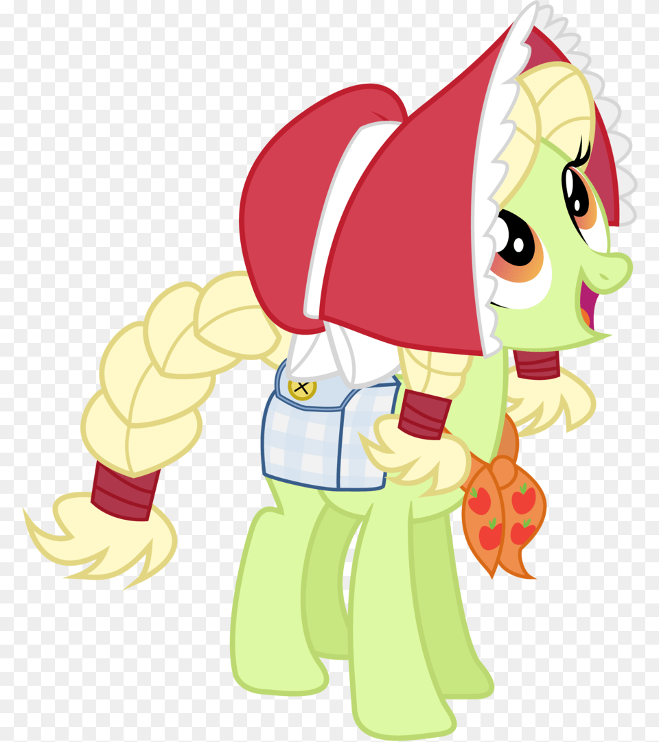 Young Granny Smith By Joeyh3 D4o03d5 Young Granny Smith My Little Pony, Book, Comics, Publication, Baby Free Png Download