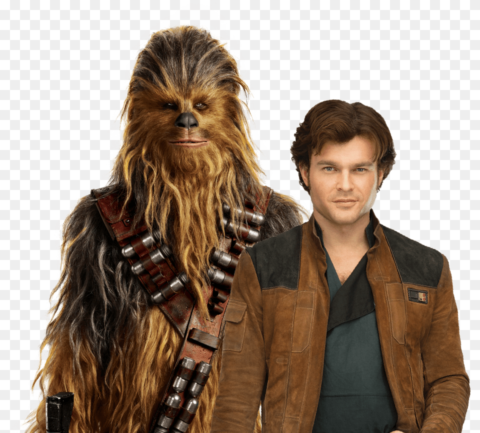 Young Han Solo And Chewbacca, Clothing, Coat, Jacket, Adult Free Transparent Png