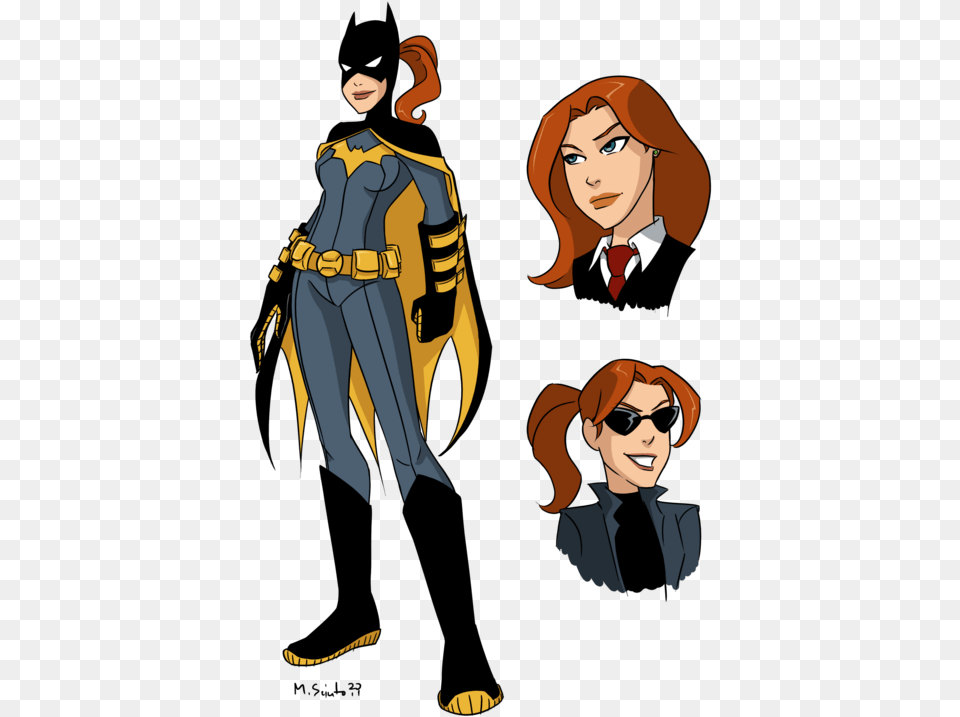 Young Justice Batgirl By Msciuto Poison Ivy Young Justice, Accessories, Sunglasses, Book, Comics Free Transparent Png