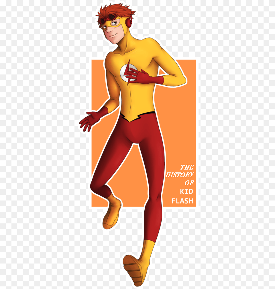 Young Justice Kid Flash Anime Kid Anime Flash, Adult, Person, Female, Woman Free Transparent Png