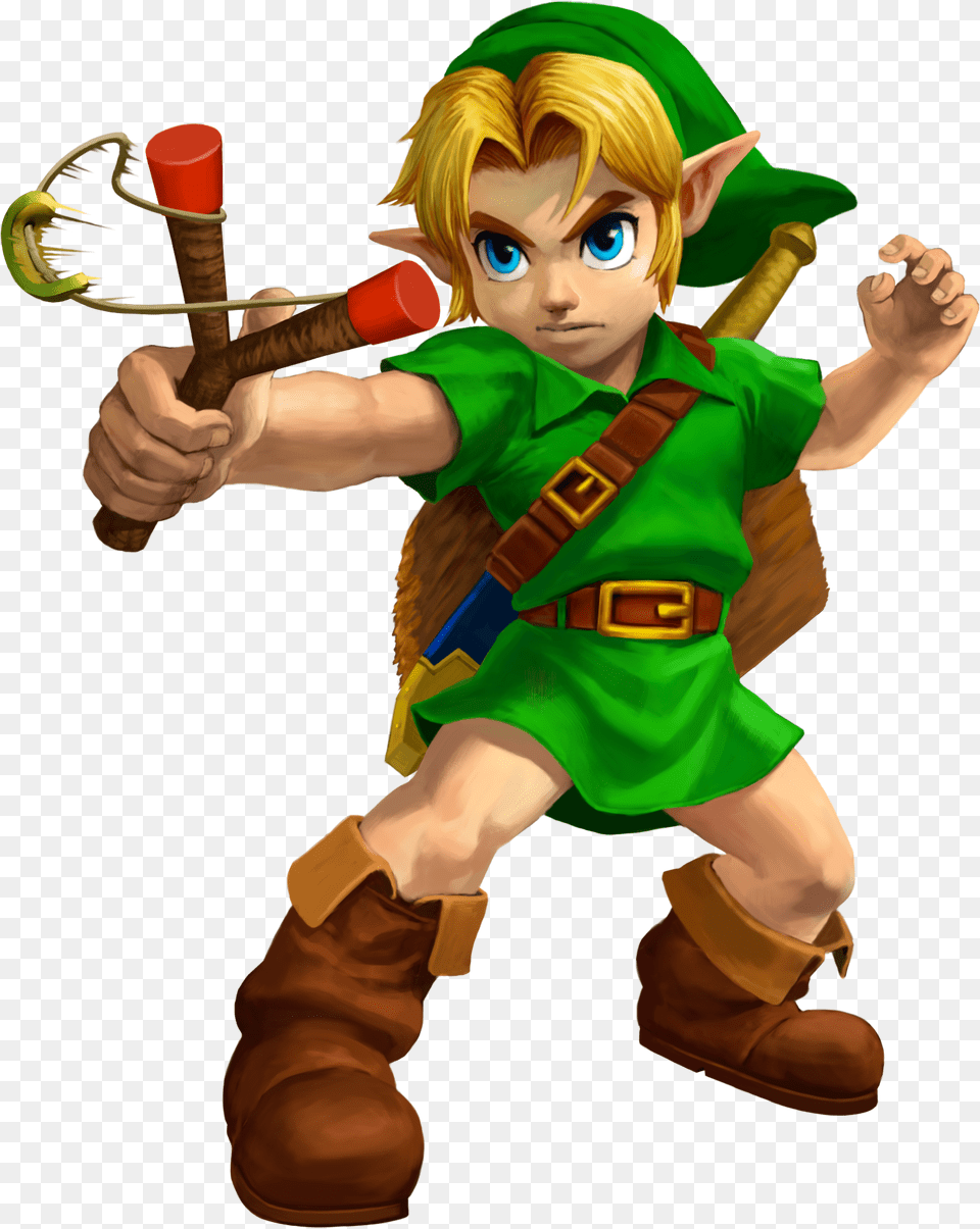 Young Link Ocarina Of Time 3d, Person, Clothing, Costume, Elf Png Image