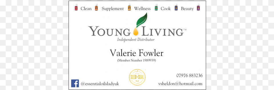 Young Living Essential Oils Young Living Sign, Text, Diploma, Document Png Image