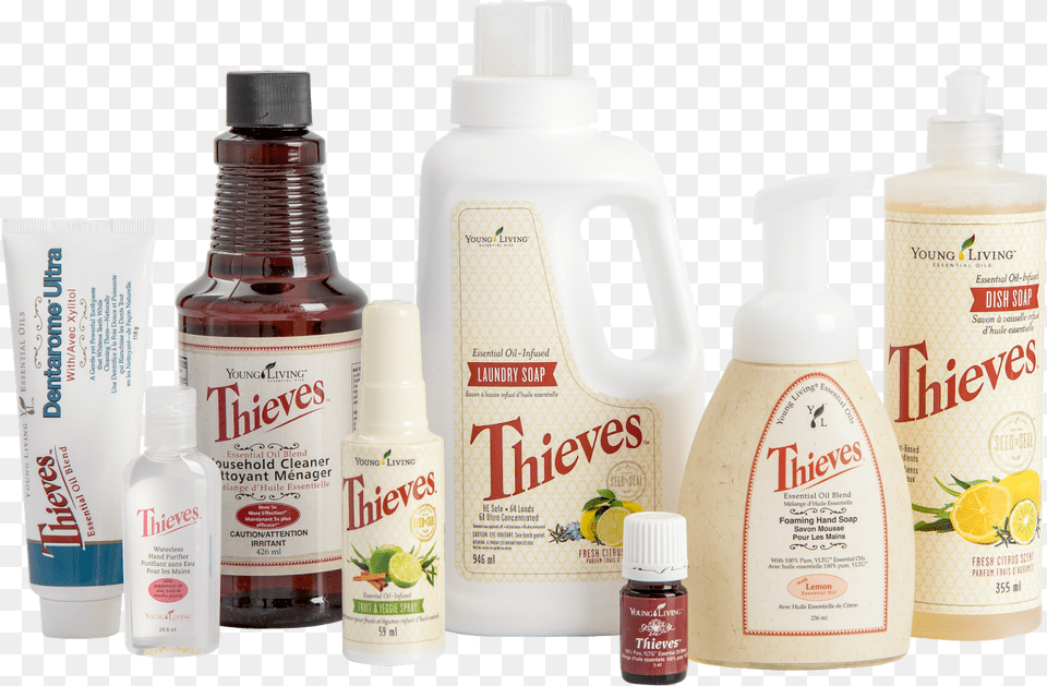 Young Living Logo Young Living Thieves Product Graphics, Bottle, Lotion, Cosmetics, Perfume Free Transparent Png
