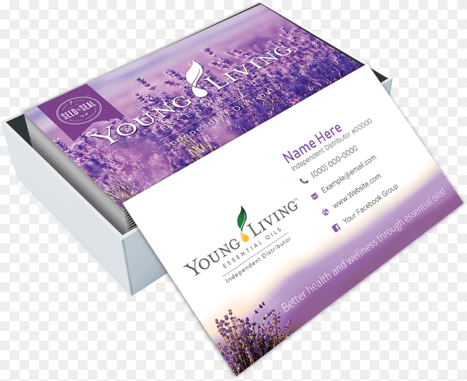 Young Living Name Card, Advertisement, Poster, Business Card, Paper Free Transparent Png