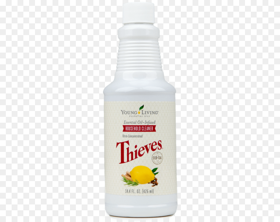 Young Living Thieves Clipart Young Living Thieves Household Cleaner 144 Fl Oz, Beverage, Milk, Food, Fruit Free Png Download