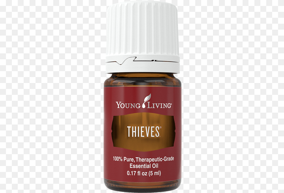 Young Living Thieves Essential Oil Blend 1 Young Living Sara Essential Oil 5 Ml, Bottle, Food, Ketchup, Cosmetics Png