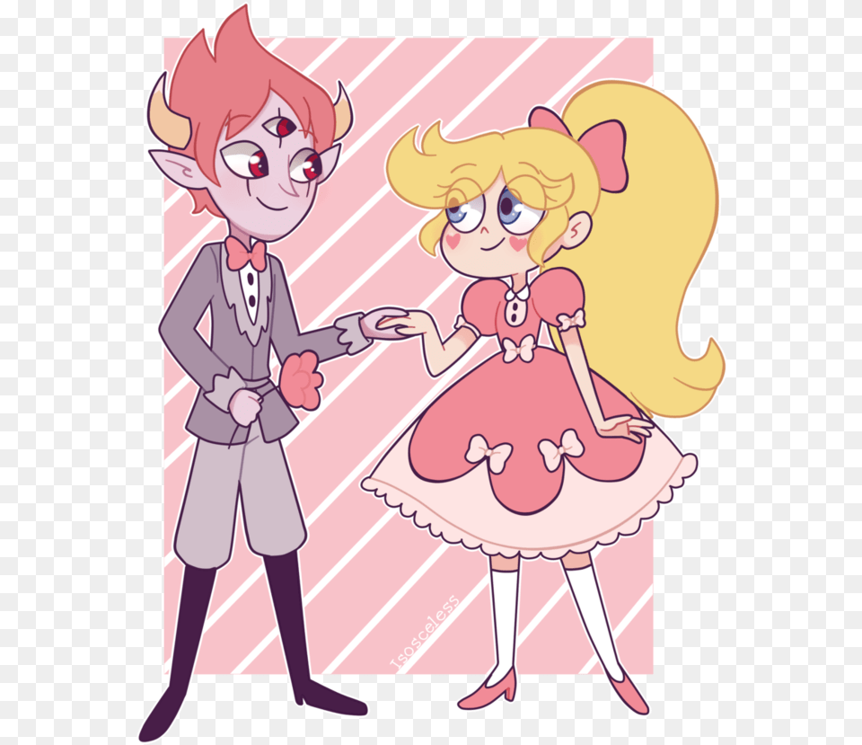 Young Love By Isosceless Star Vs The Forces Of Evil Characters Young, Book, Comics, Publication, Baby Png