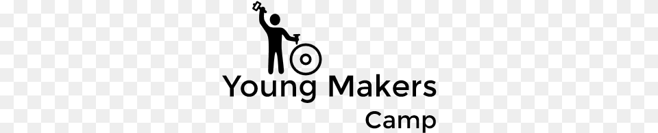 Young Makers Logo, Gray Png