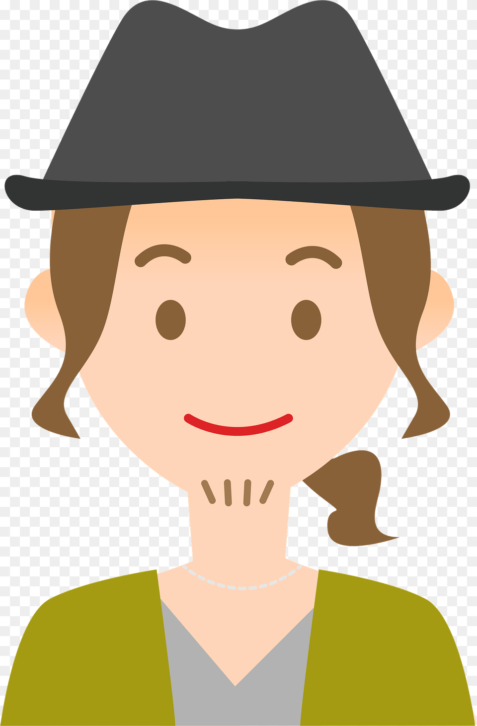 Young Man Clipart, Clothing, Hat, Woman, Adult Png Image