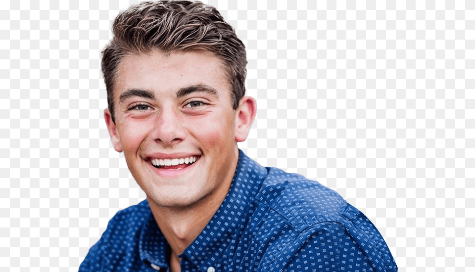 Young Man With Straight Smile Man, Adult, Person, Male, Head Png Image
