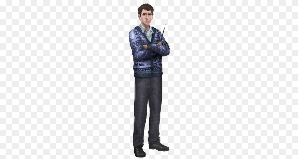 Young Neville Longbottom Standing, Clothing, Coat, Jacket, Long Sleeve Png