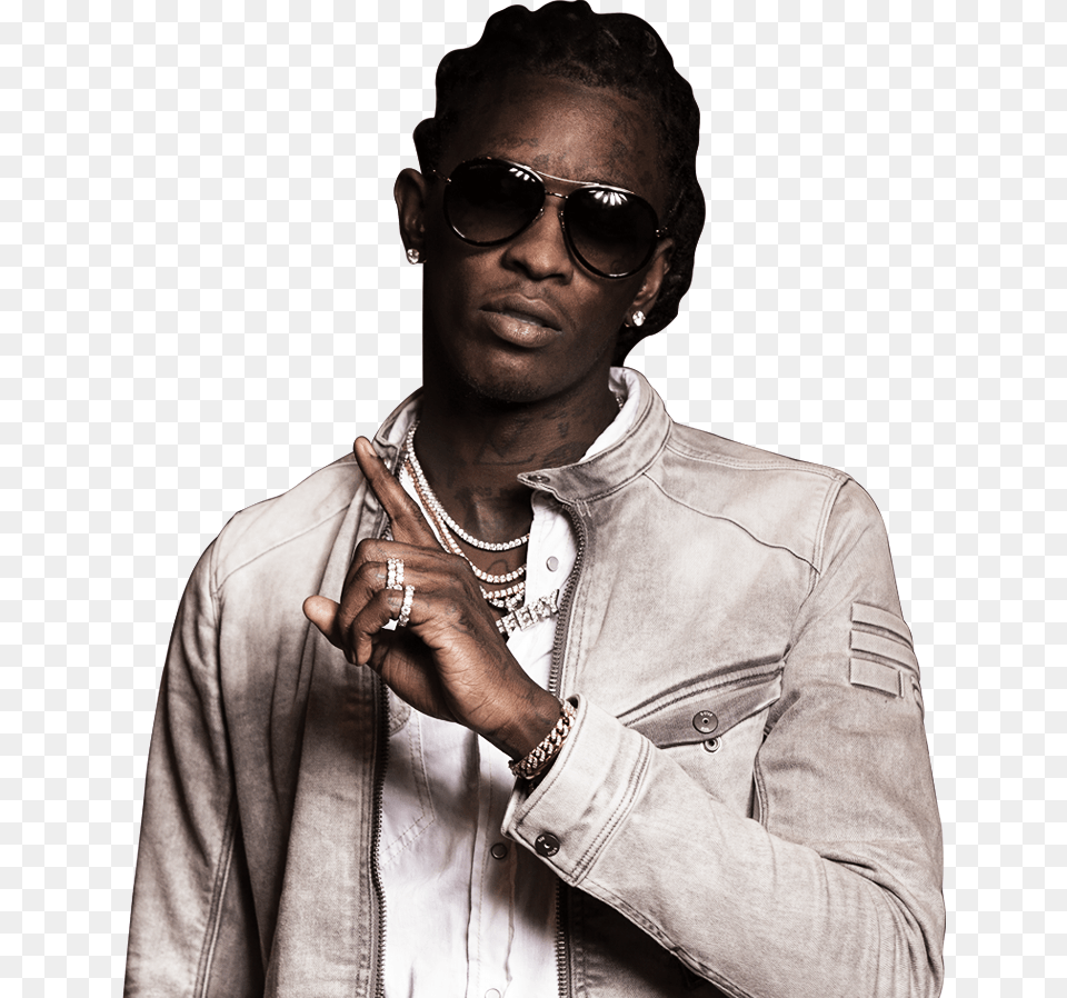 Young Thug Pictures 2017, Accessories, Person, Jacket, Sunglasses Free Png