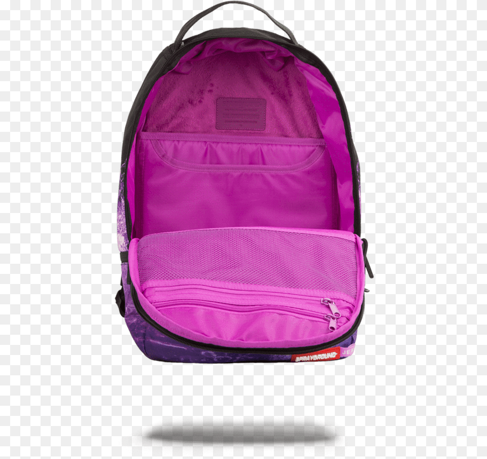 Young Thug X Sprayground Purple Diamonds Download Laptop Bag, Backpack Free Transparent Png