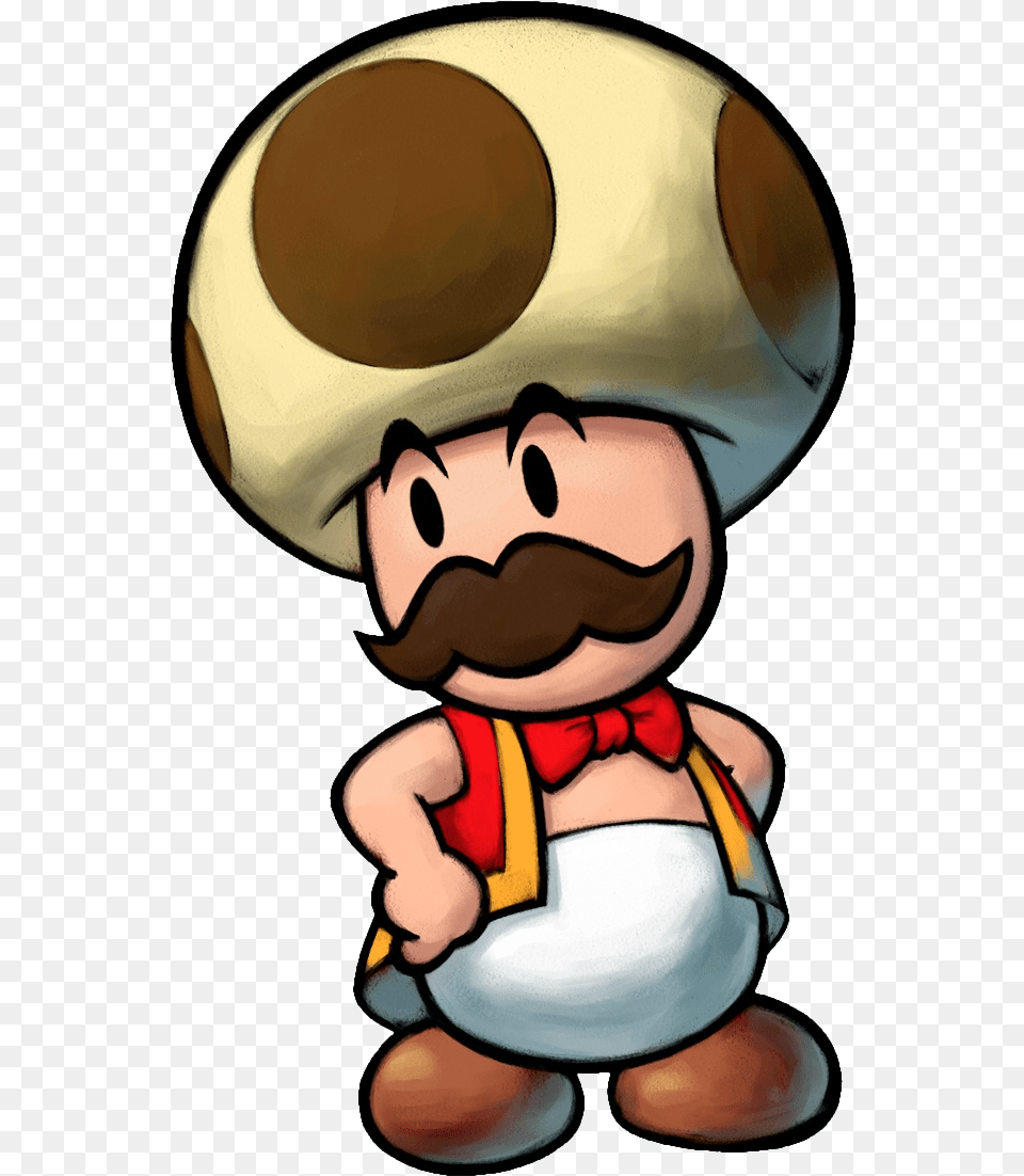 Young Toadsworth Toadsworth Mario And Luigi, Cartoon, Baby, Person, Face Free Png
