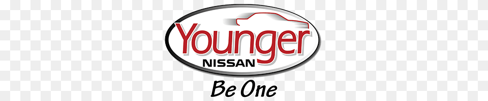 Younger Nissan Of Frederick Md Your Local Nissan Dealer, Logo, Disk, Oval Png Image