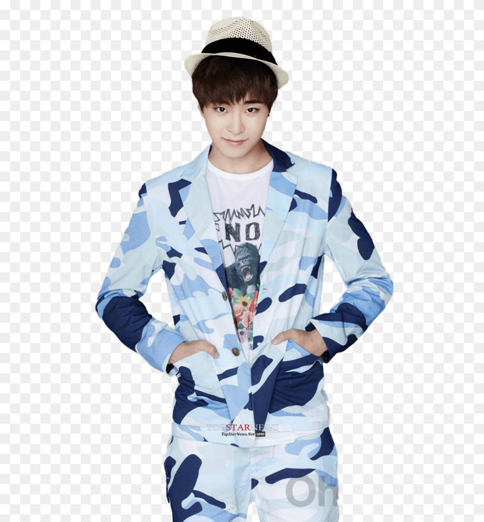 Youngjae, Blazer, Long Sleeve, Sleeve, Coat Free Png