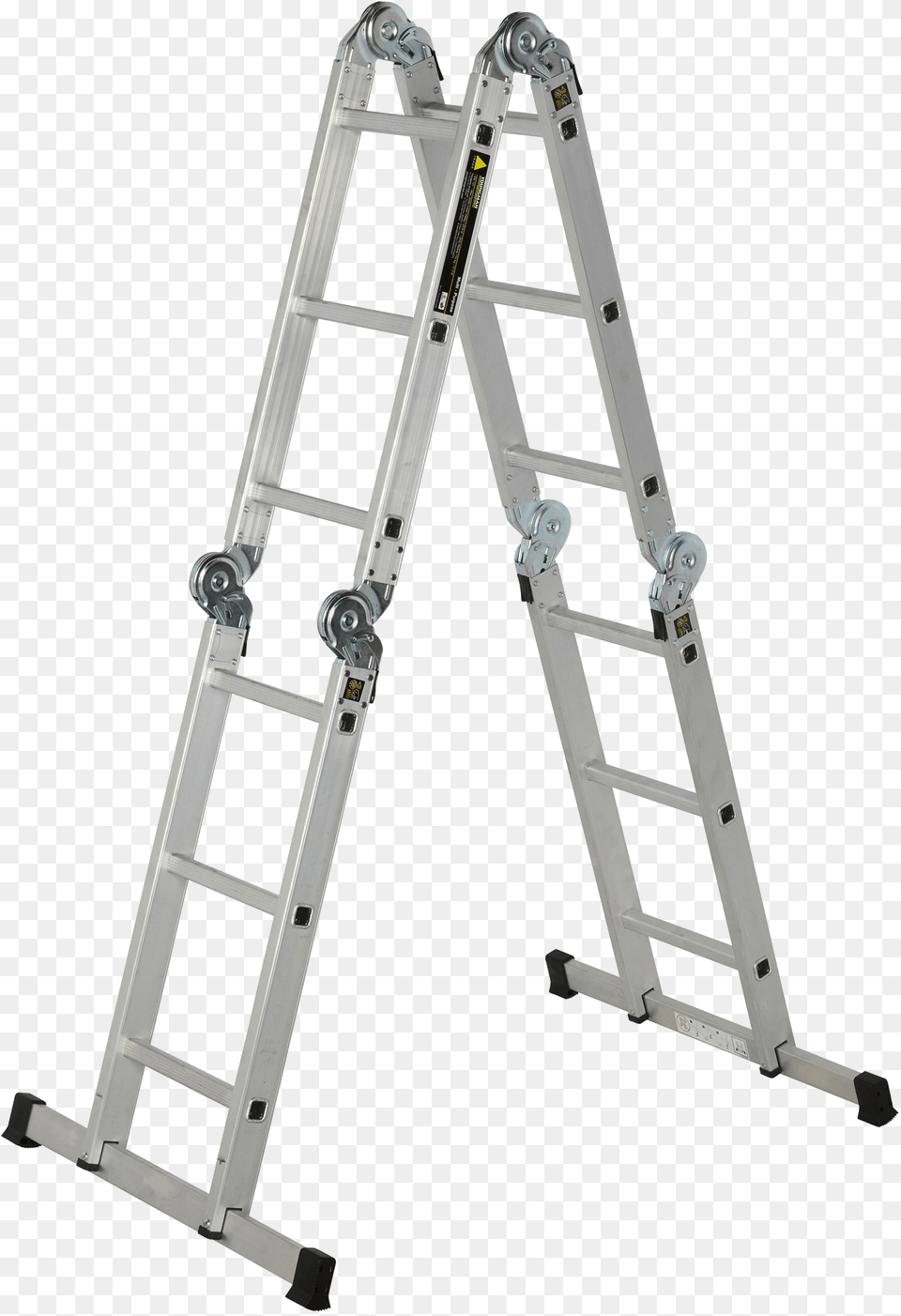 Youngman Multi Purpose Ladder, Fence, Bridge, Aluminium, Furniture Free Png Download