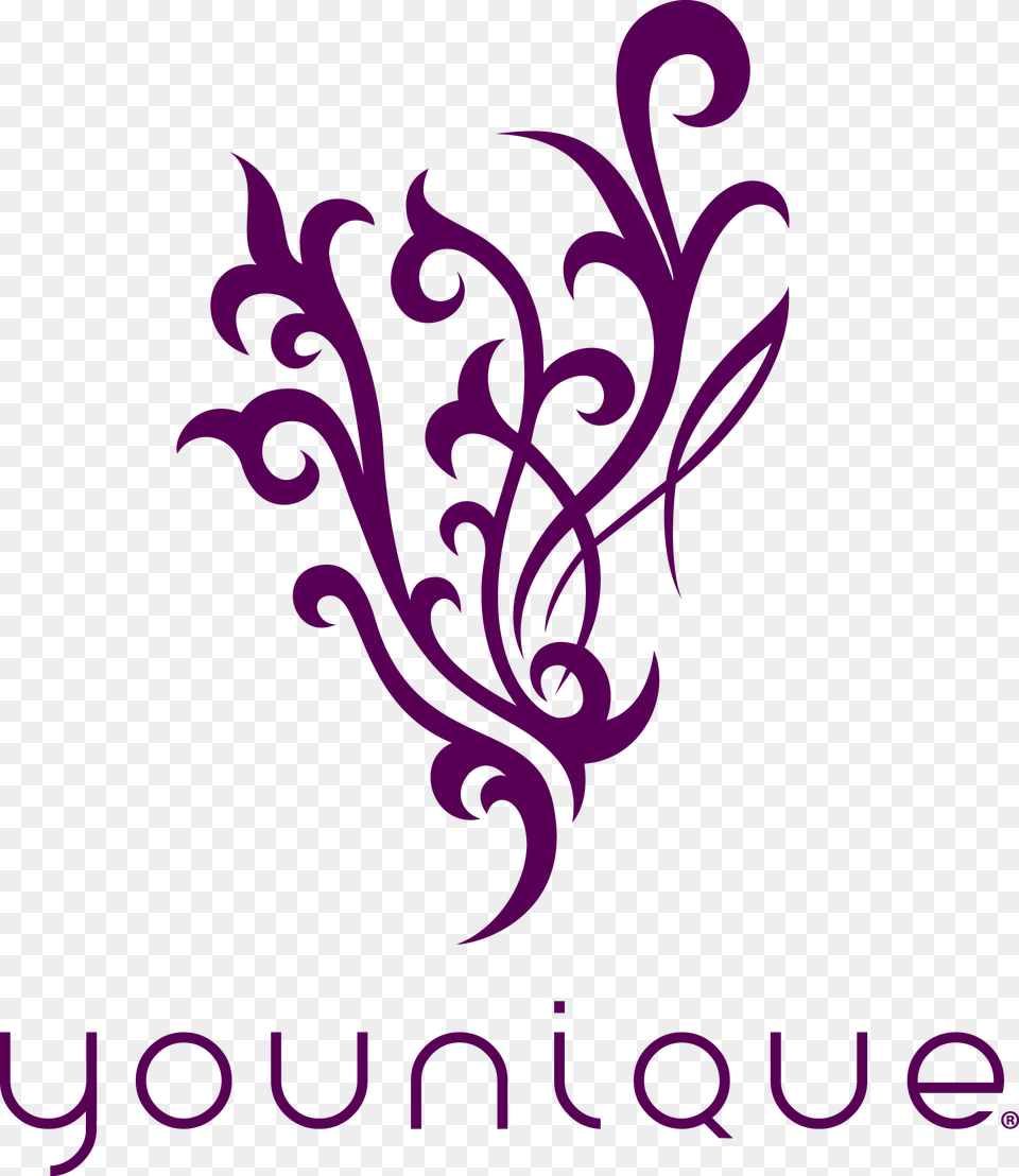 Younique Logo, Art, Floral Design, Graphics, Pattern Free Png