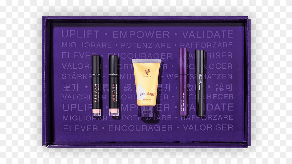 Younique Starter Kit April 2019, Purple, Cosmetics, Lipstick Free Png Download