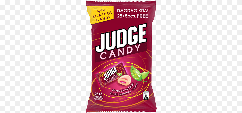 Your All Time Favorite Judge Taste Is Now In Candy Judge Candy, Gum, Food, Ketchup Png Image