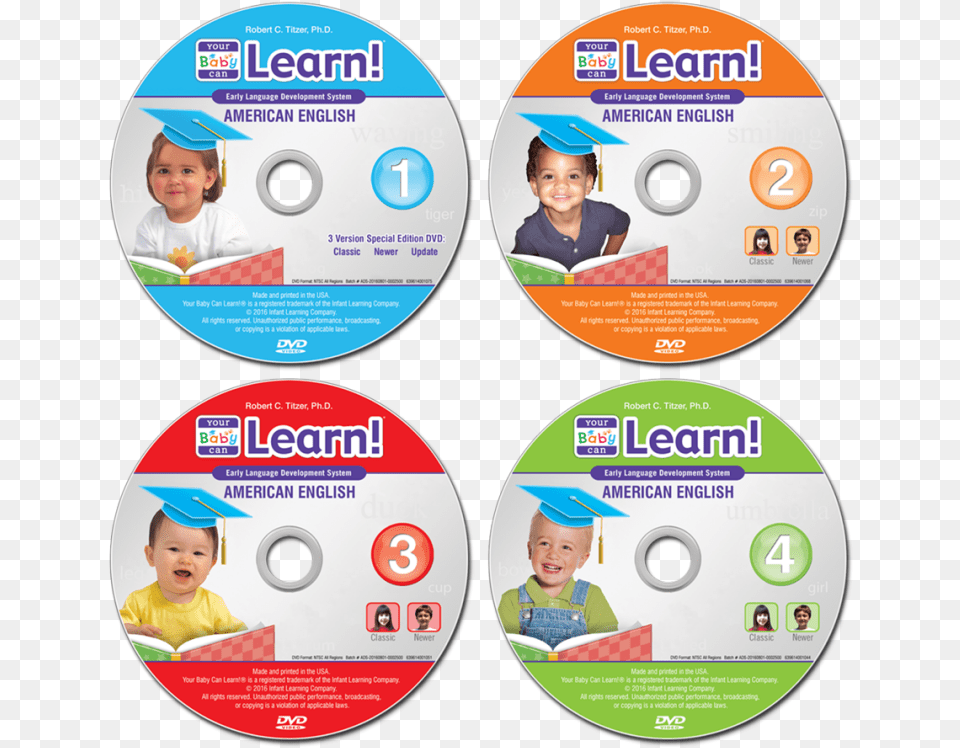 Your Baby Can Read Book Cd, Child, Disk, Dvd, Female Png Image