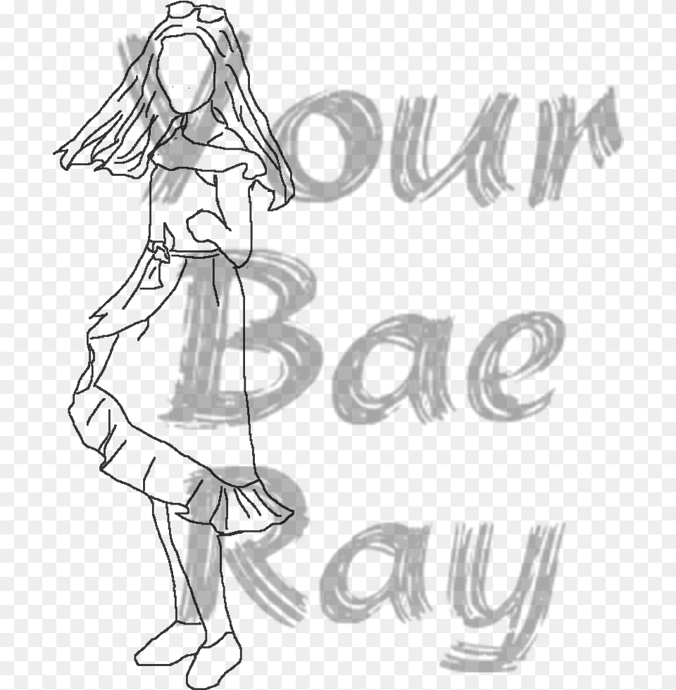 Your Bae Ray Illustration, Dancing, Leisure Activities, Person Png