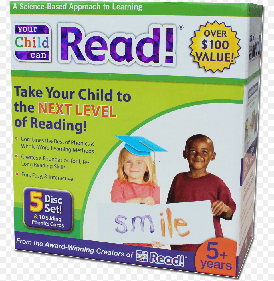 Your Child Can Read Kit Your Child Can Read, Person, Male, Girl, Female Free Png Download