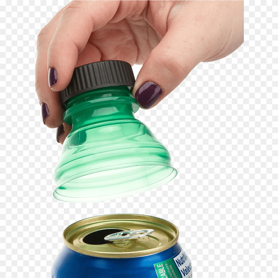 Your Choice Of Quantity Plastic Soda Can Cap Converter Beer Can Bottle Top, Tin Png Image