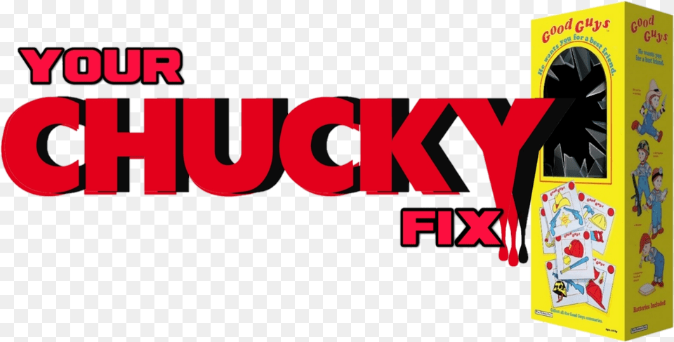 Your Chucky Fix Graphic Design, Person, Book, Publication, Dynamite Png