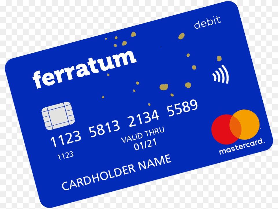 Your Ferratum Card Will Be Upgraded Soon Graphic Design, Text, Credit Card Free Png