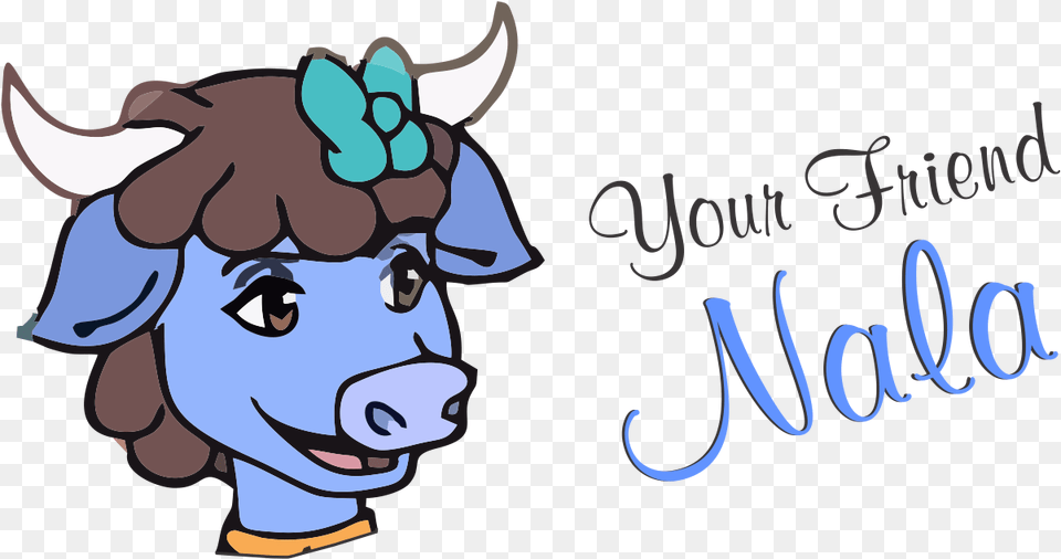 Your Friend Nala Cartoon, Animal, Bull, Mammal, Baby Free Transparent Png