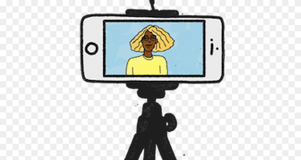 Your Guide To A Perfect Self Tape, Electronics, Photography, Phone, Adult Free Transparent Png