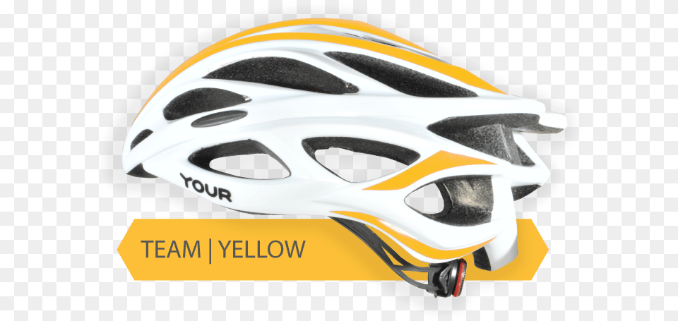 Your Helmets Team White 00 Left Sunflower Yellow Stripes Portable Network Graphics, Crash Helmet, Helmet, Clothing, Hardhat Free Png