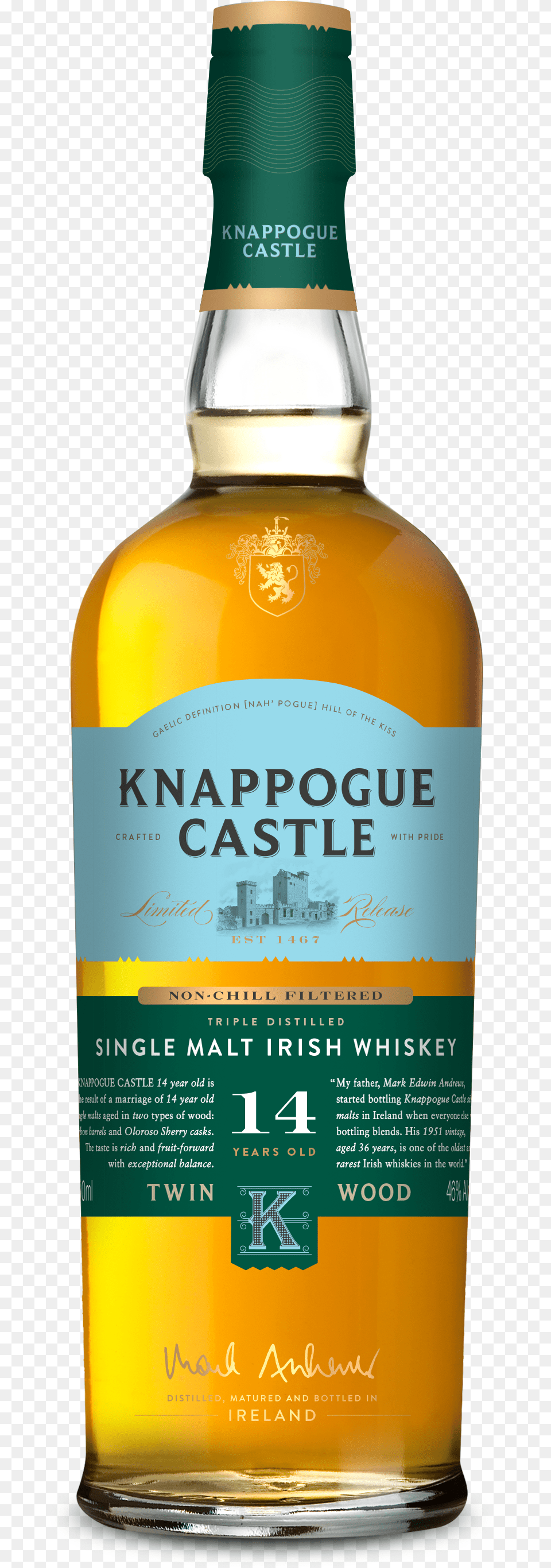 Your Home Is Your Castle 12 Year Irish Whiskey, Alcohol, Beverage, Liquor, Whisky Free Png Download
