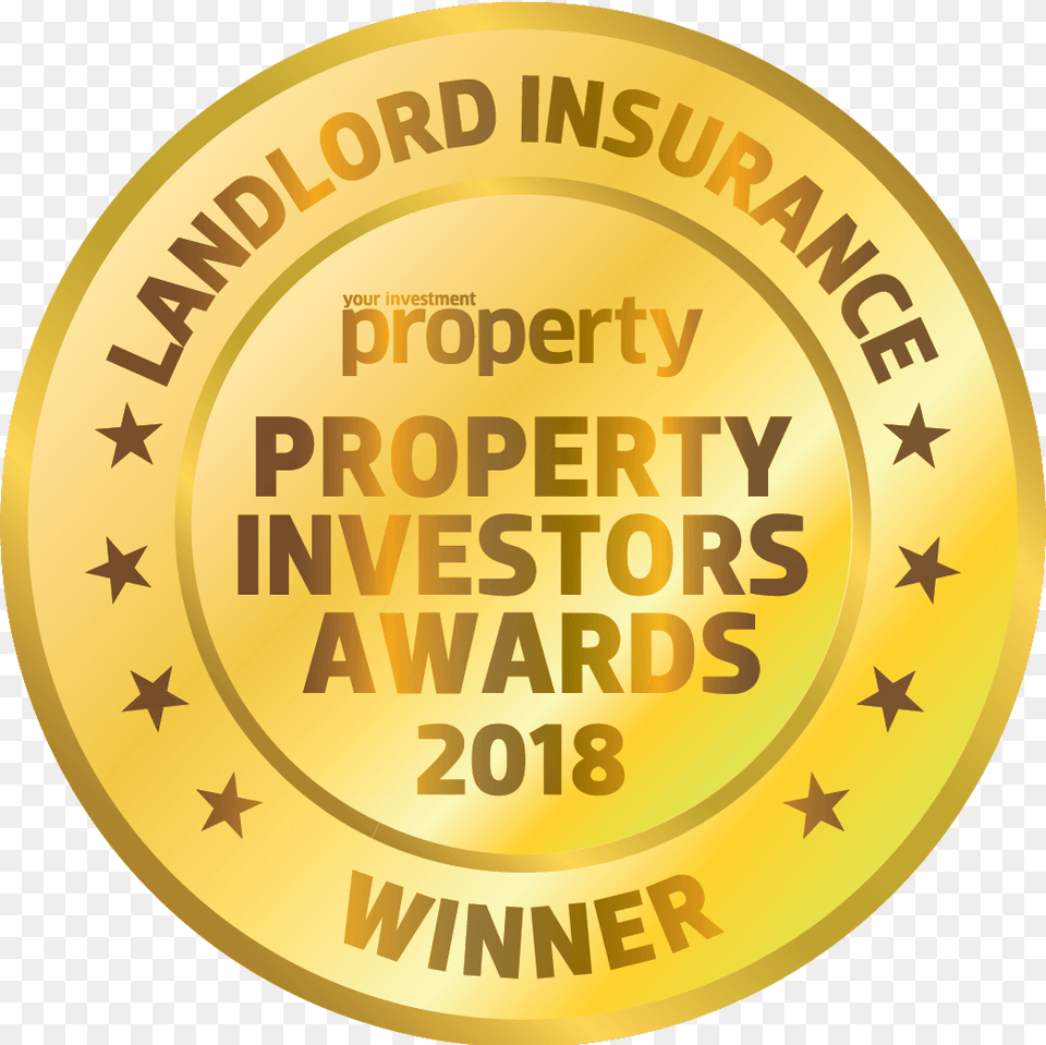 Your Investment Property Awards Landlord Insurance Employer Of Choice Award, Gold, Badge, Logo, Symbol Free Png