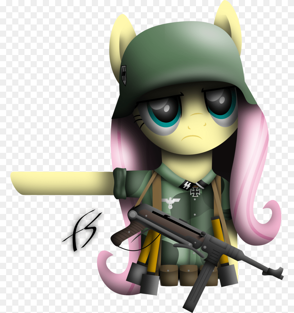 Your Jurisdictionage May Mean Viewing This Content My Little Pony Fluttershy Soldier, Elf, Baby, Person, Mace Club Free Png Download