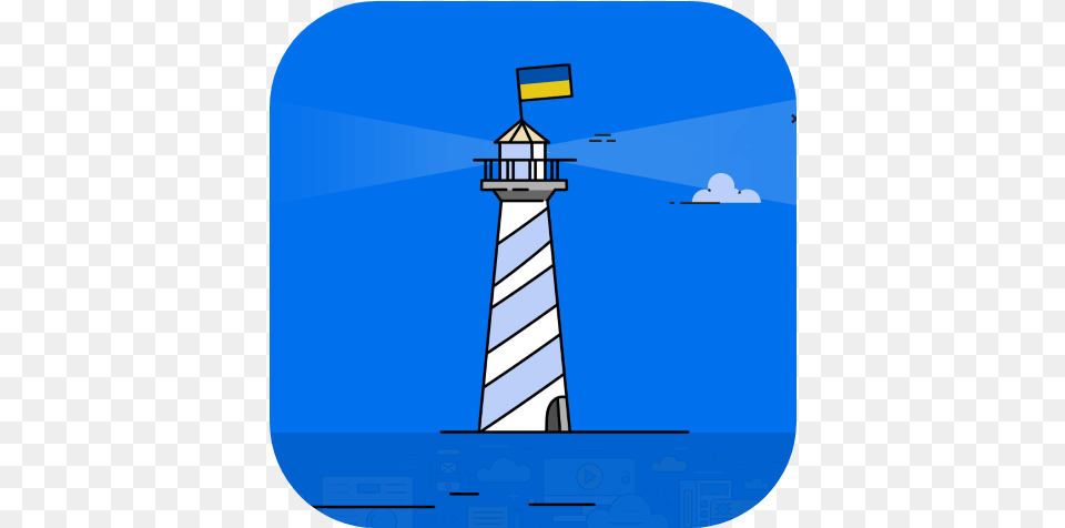 Your Lighthouse In The Technology Ocean Lighthouse, Architecture, Building, Tower, Beacon Png Image