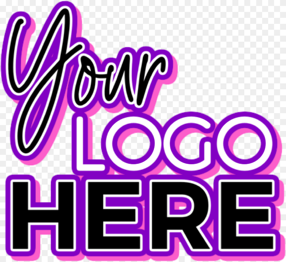 Your Logo Here Customer Graphic Design, Purple, Light, Dynamite, Text Free Png