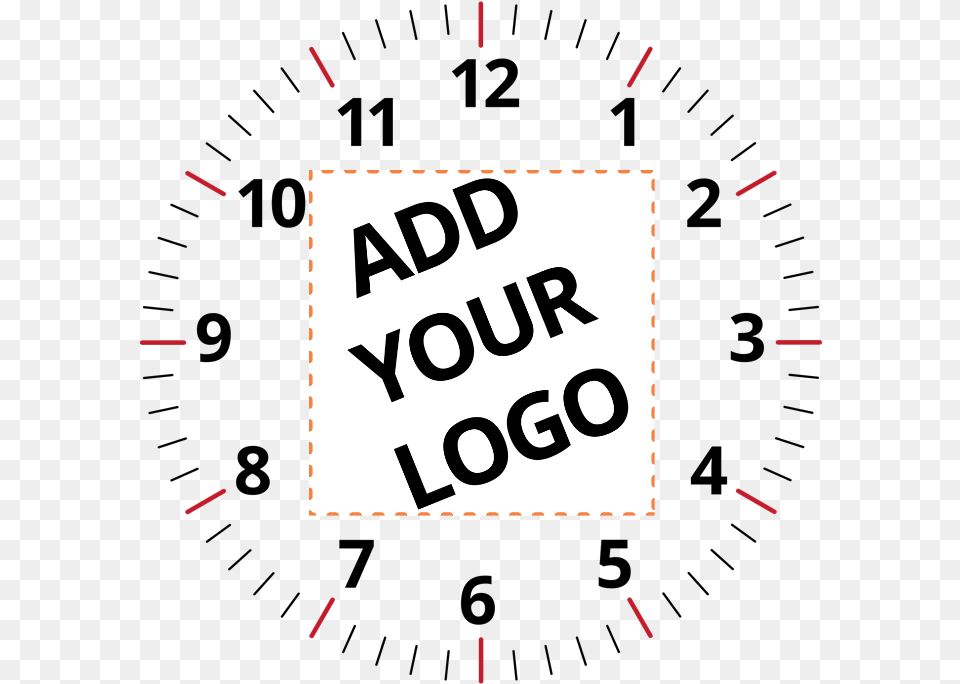 Your Logo Here Wall Clock Number, Blackboard, Gauge, Text Png