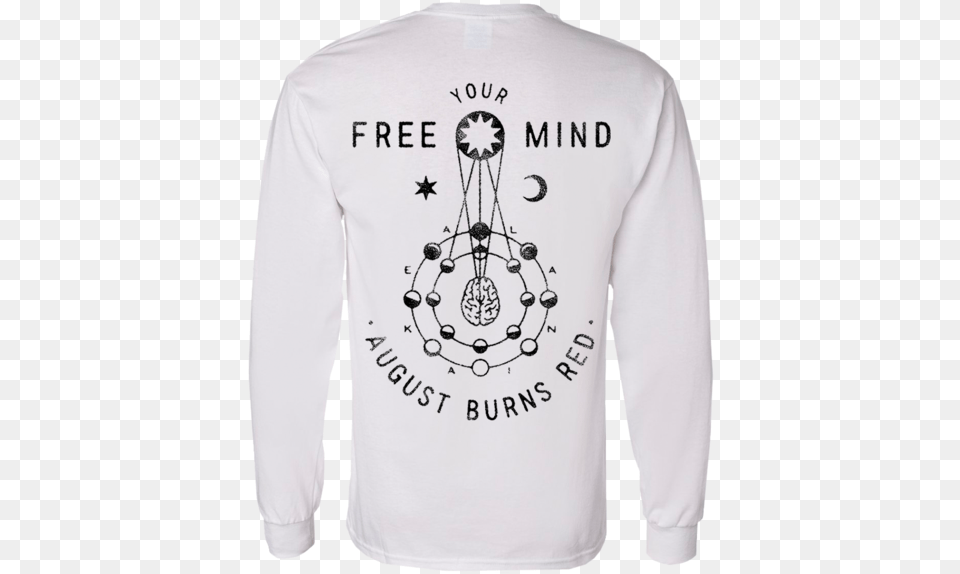 Your Mind Long Sleeve Sweatshirt, Clothing, Knitwear, Long Sleeve, Sweater Png