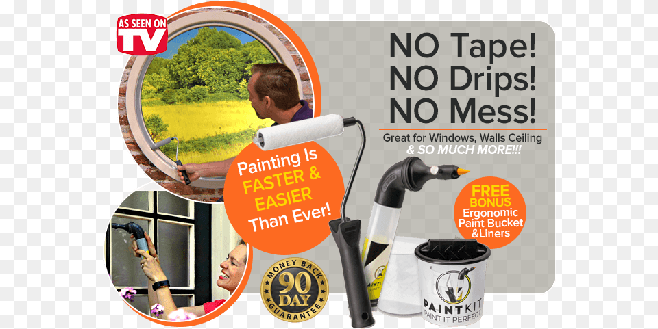 Your Paint Liner Kit System Contains The Paint Kit Flyer, Adult, Person, Man, Male Png